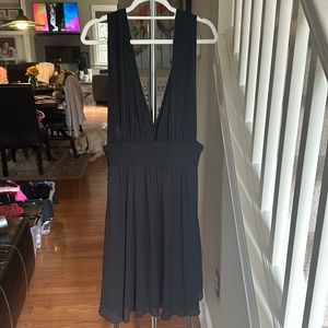Black cocktail dress